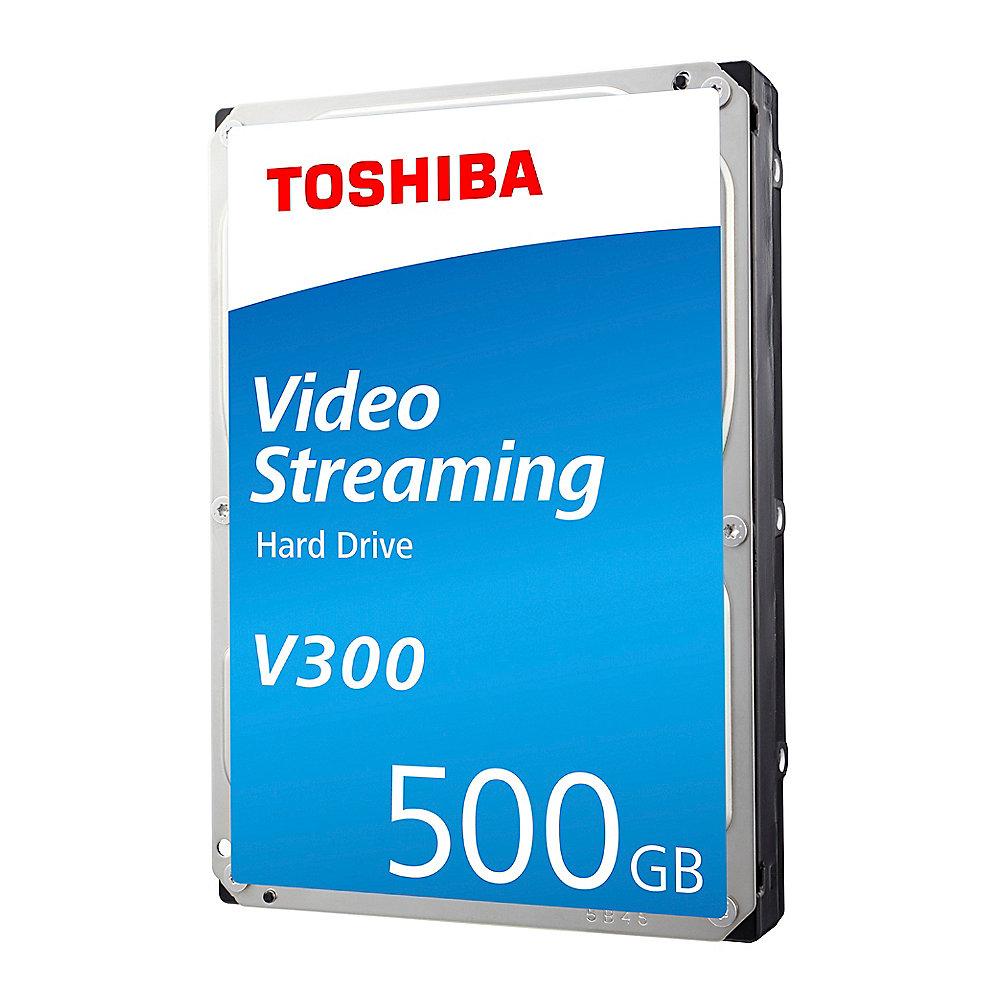 Toshiba V300 HDWU105UZSVA 500GB 64MB 5.700rpm 3.5zoll SATA600 Bulk