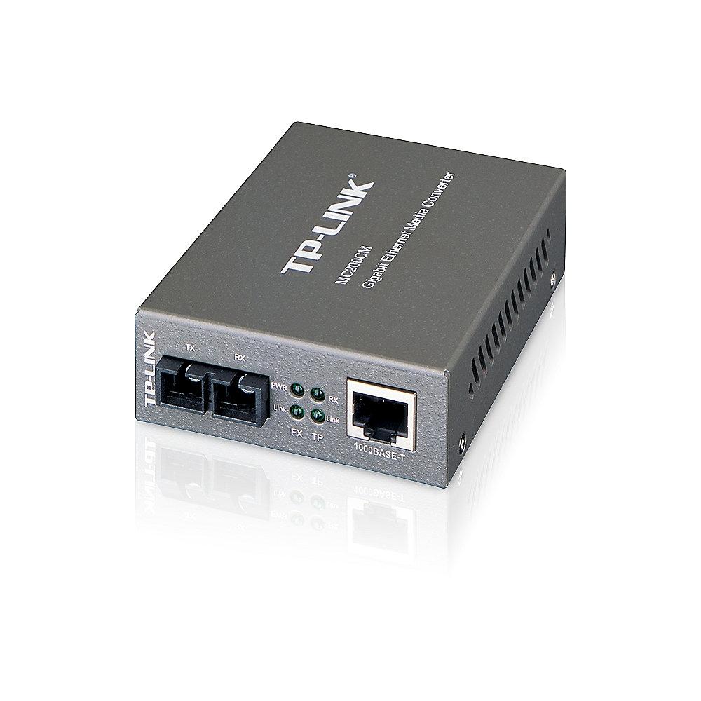 TP-LINK MC200CM 1000BASE-SX auf 1000Base-T Medienkonverter