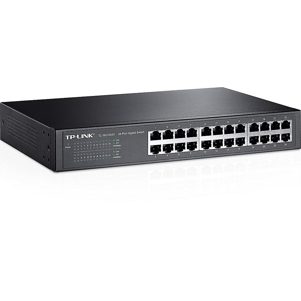 TP-LINK TL-SG1024D 24x Port Desktop Gigabit unmanaged Switch