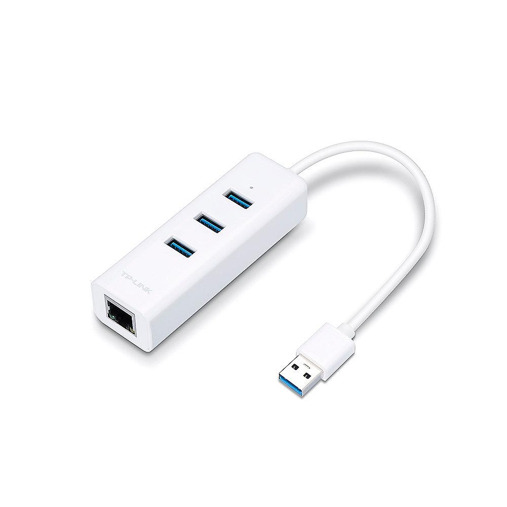 TP-LINK UE330 Gigabit Ethernet   3-Port USB HUB USB3.0 Adapter