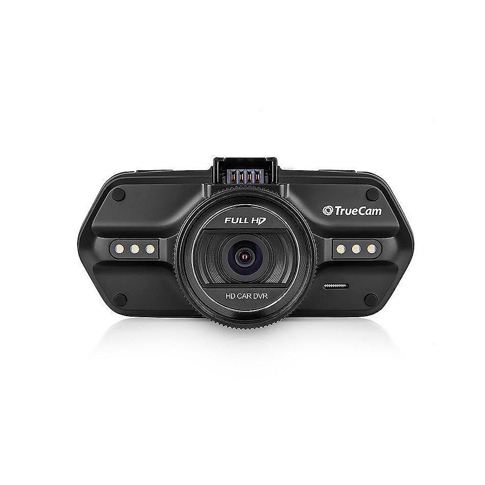 TrueCam A5s Full HD GPS Dashcam Loopfunktion G-Sensor LCD