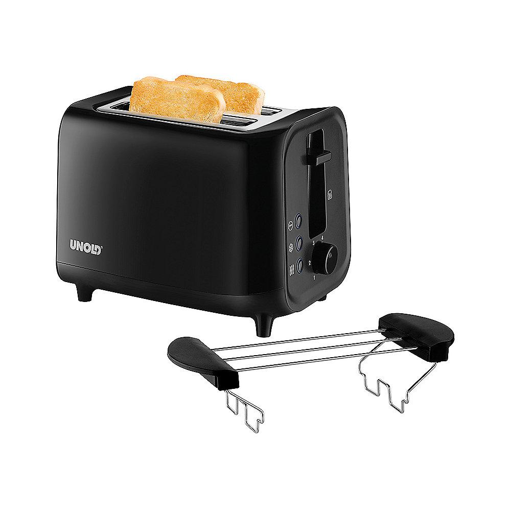 Unold 38415 Toaster Easy schwarz