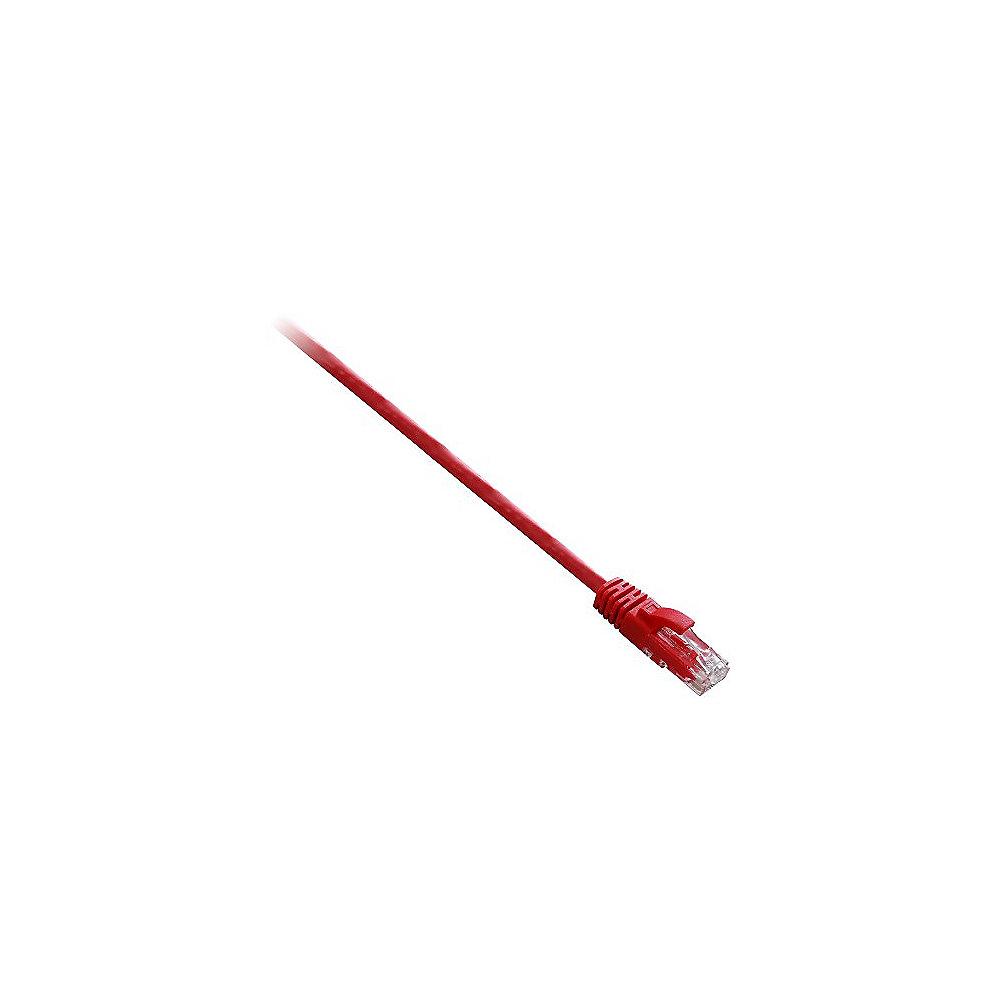 V7 Patch Netzwerkkabel RJ45 UTP CAT5e 0,5m rot, V7, Patch, Netzwerkkabel, RJ45, UTP, CAT5e, 0,5m, rot