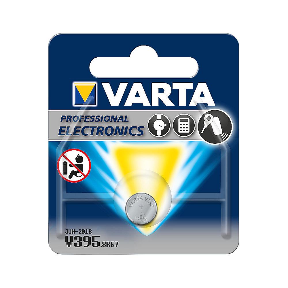 VARTA Professional Electronics Knopfzelle Batterie SR57 V395 1er Blister