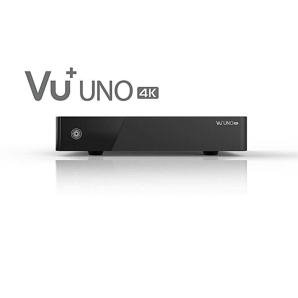 VU  Uno 4K DVB-S2 FBC Twin Tuner Linux Receiver UHD 2160p