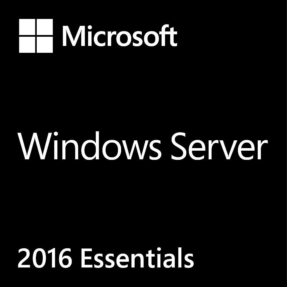 Windows Server 2016 Essentials 1-2 CPU 64Bit DE COEM DVD