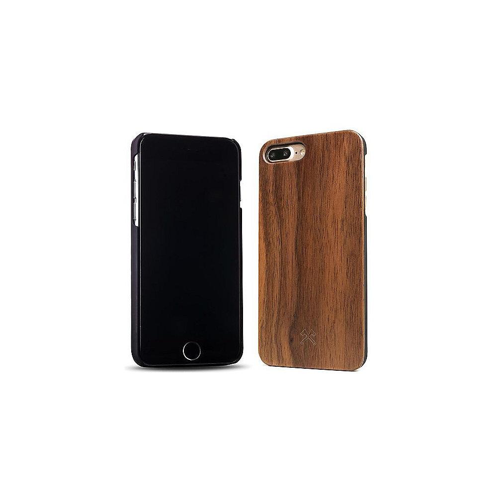 Woodcessories EcoCase Classic für iPhone 8/7 Plus walnuss   schwarz