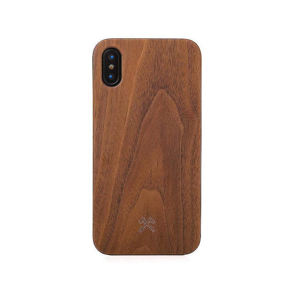 Woodcessories EcoCase Classic für iPhone X walnuss   schwarz, Woodcessories, EcoCase, Classic, iPhone, X, walnuss, , schwarz