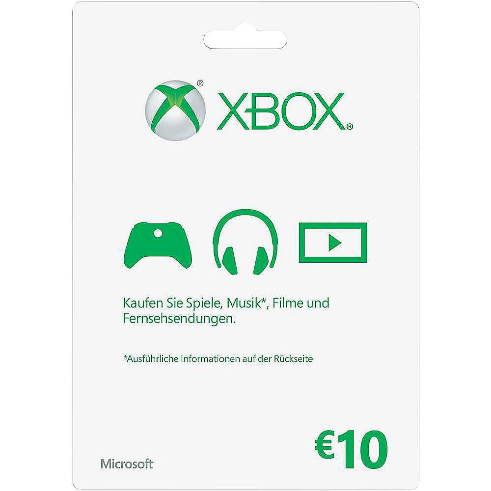 Xbox Live Guthabenkarte 10€