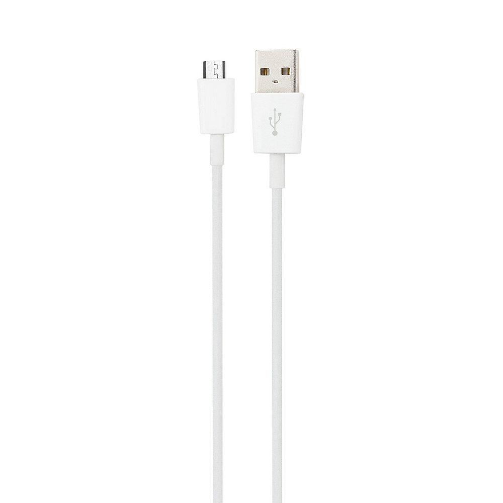 xqisit Charge & Sync Micro-USB Kabel 1m weiß