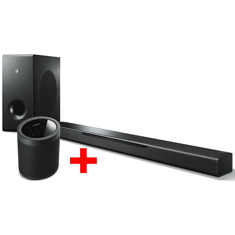 Yamaha Multiroom Bundle BAR 400 Soundbar   Sub   MusicCast 20 WX-021 Lautspr., Yamaha, Multiroom, Bundle, BAR, 400, Soundbar, , Sub, , MusicCast, 20, WX-021, Lautspr.