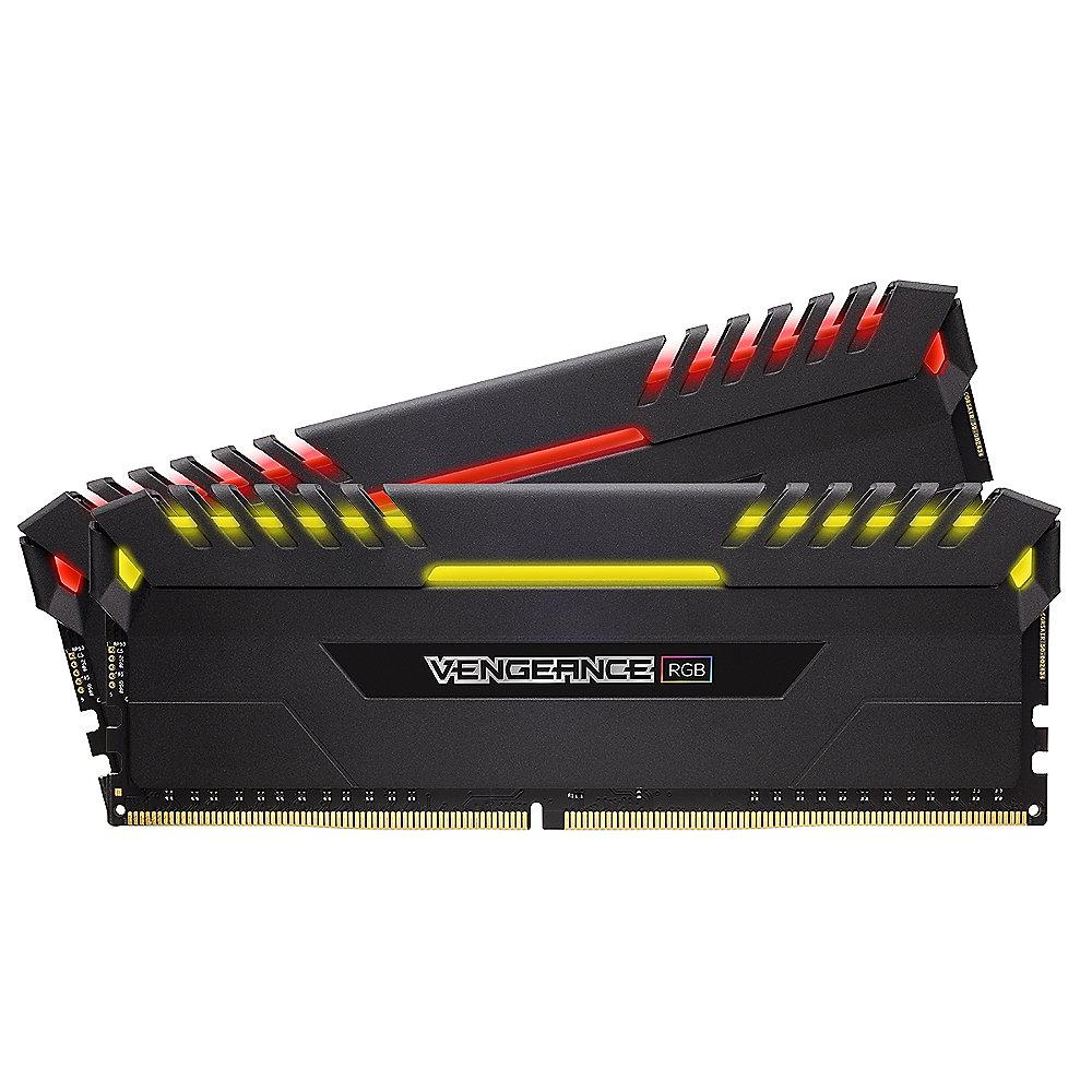 16GB (2x8GB) Corsair Vengeance RGB DDR4-3466 RAM CL16 (16-18-18-36) Kit