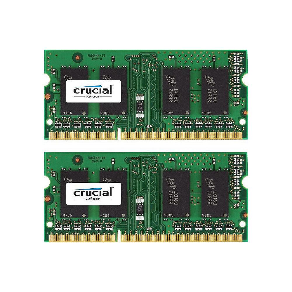 16GB (2x8GB) Crucial DDR3L-1600 CL 11 SO-DIMM RAM Speicher Kit