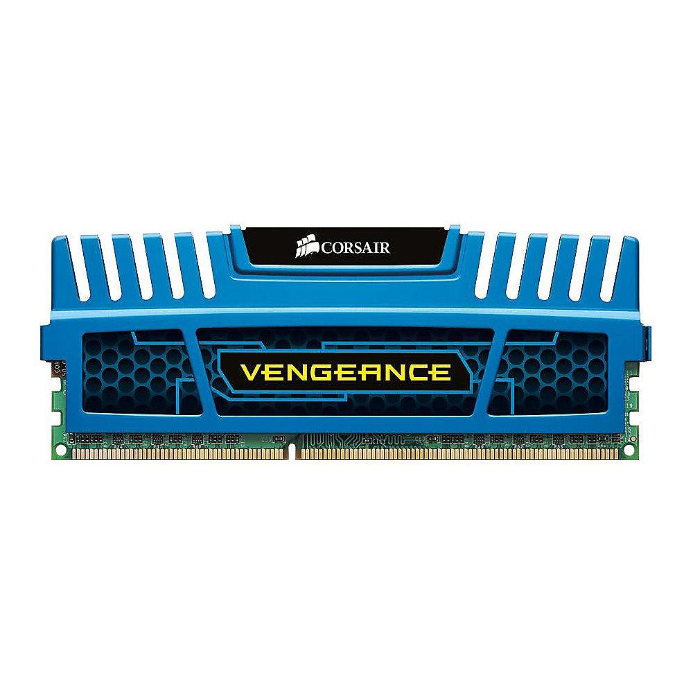 16GB (4x4GB) Corsair Vengeance Blau DDR3-1600 CL9 (9-9-9-24) RAM DIMM Kit