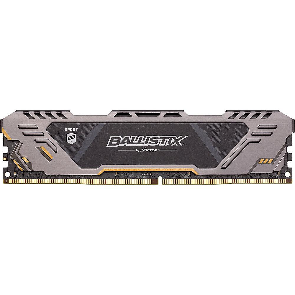 16GB Ballistix Sport AT DDR4-2666 CL16 (16-18-18) RAM Speicher