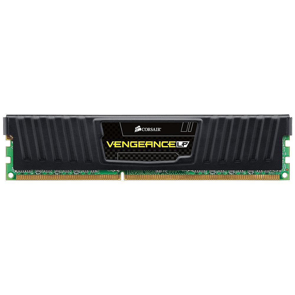 8GB (2x4GB) Corsair Vengeance DDR3-1600 CL9 (9-9-9-24) RAM Low Profile - Kit