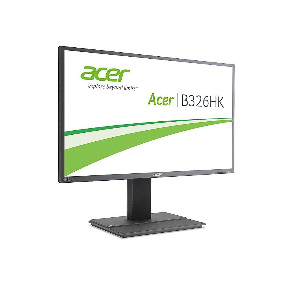 ACER B326HKymjdpphz 81,3cm (32") UHD Profi-Monitor HDMI/DP 100% sRGB 8bit FRC