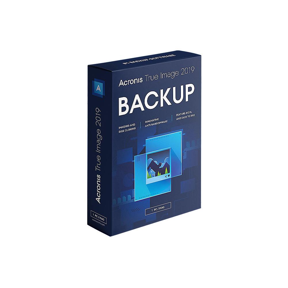 Acronis True Image 2019 1 PC MiniBox UK, Acronis, True, Image, 2019, 1, PC, MiniBox, UK