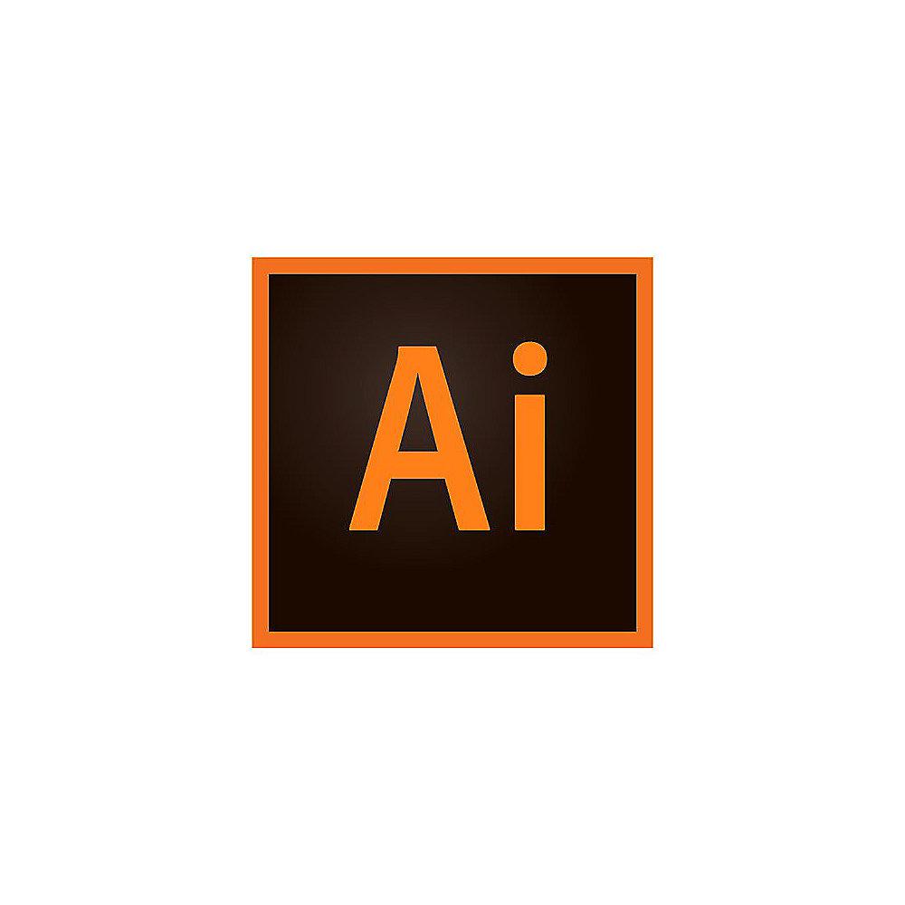 Adobe Illustrator CC EDU (1-9)(12M) 1 Nutzer Lizenz, Renewal