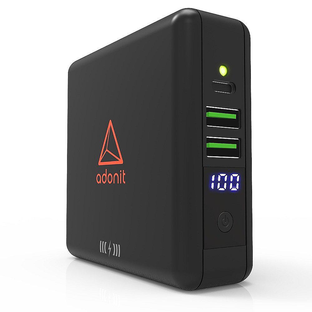 Adonit ADWTC Wireless TravelCube Reiseladegerät Qi EU,UK,US,AU,Asia schwarz, Adonit, ADWTC, Wireless, TravelCube, Reiseladegerät, Qi, EU,UK,US,AU,Asia, schwarz