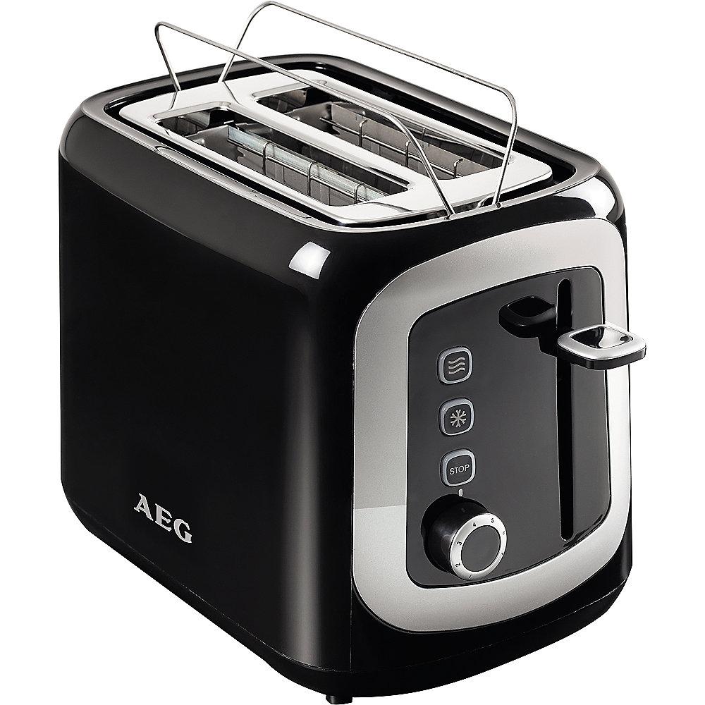 AEG AT 3300 Automatic Toaster Perfect Morning Schwarz Silber, AEG, AT, 3300, Automatic, Toaster, Perfect, Morning, Schwarz, Silber