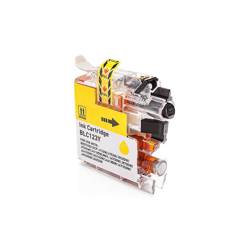 Alternative zu Brother LC-123Y Tintenpatrone Gelb