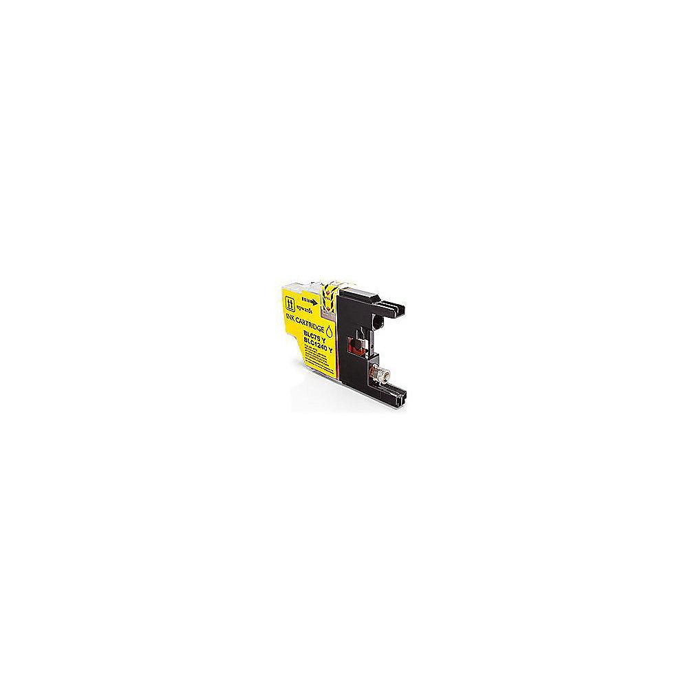 Alternative zu Brother LC-1240Y Tintepatrone Gelb