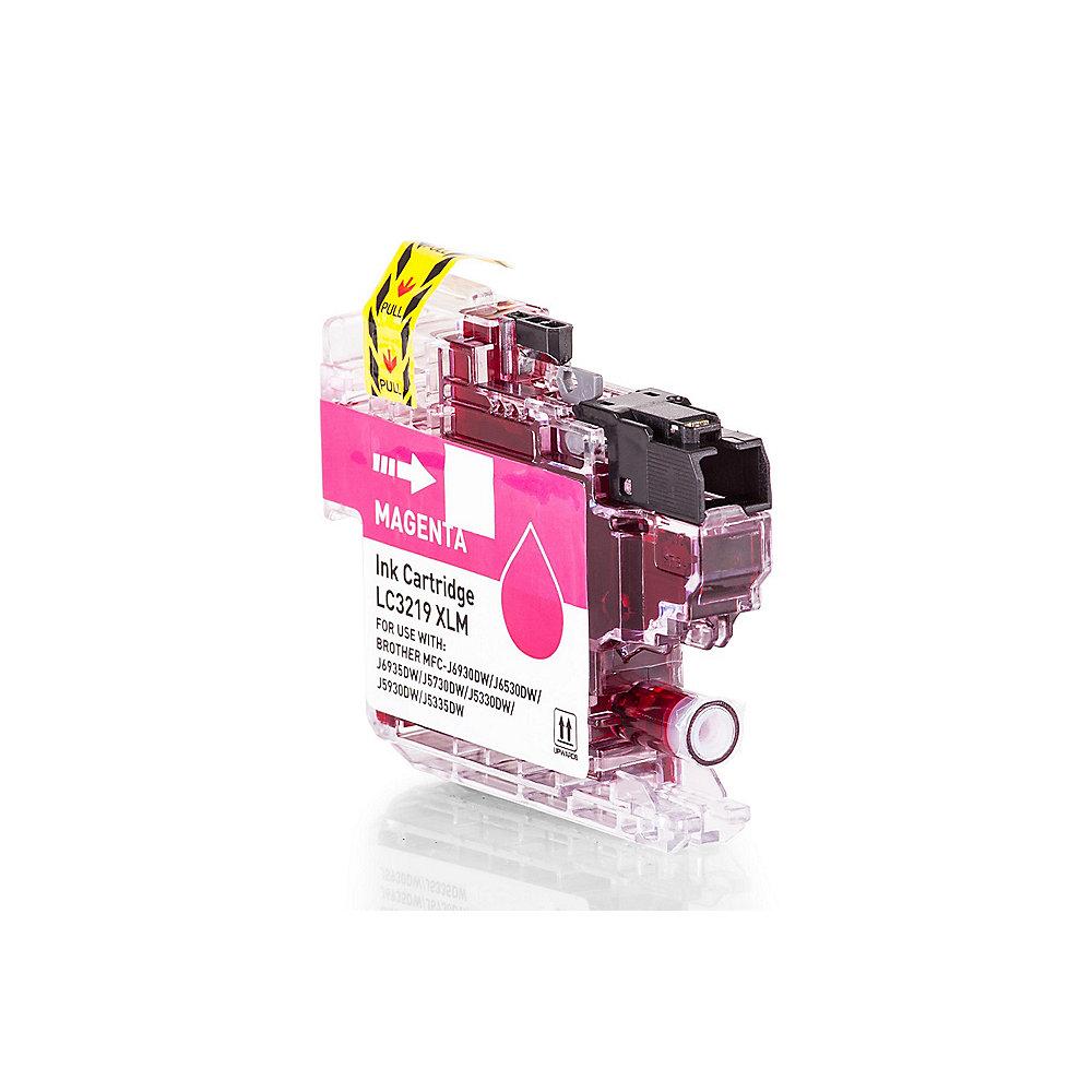 Alternative zu Brother LC-3219XL-M Tintenpatrone Magenta