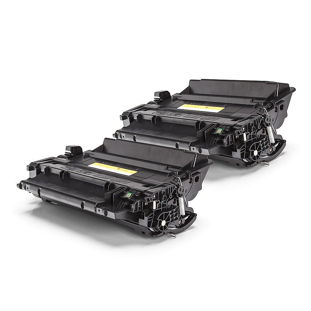 Alternative zu HP CE255XD / 55X Toner Schwarz für ca. 2x 12.500 Seiten
