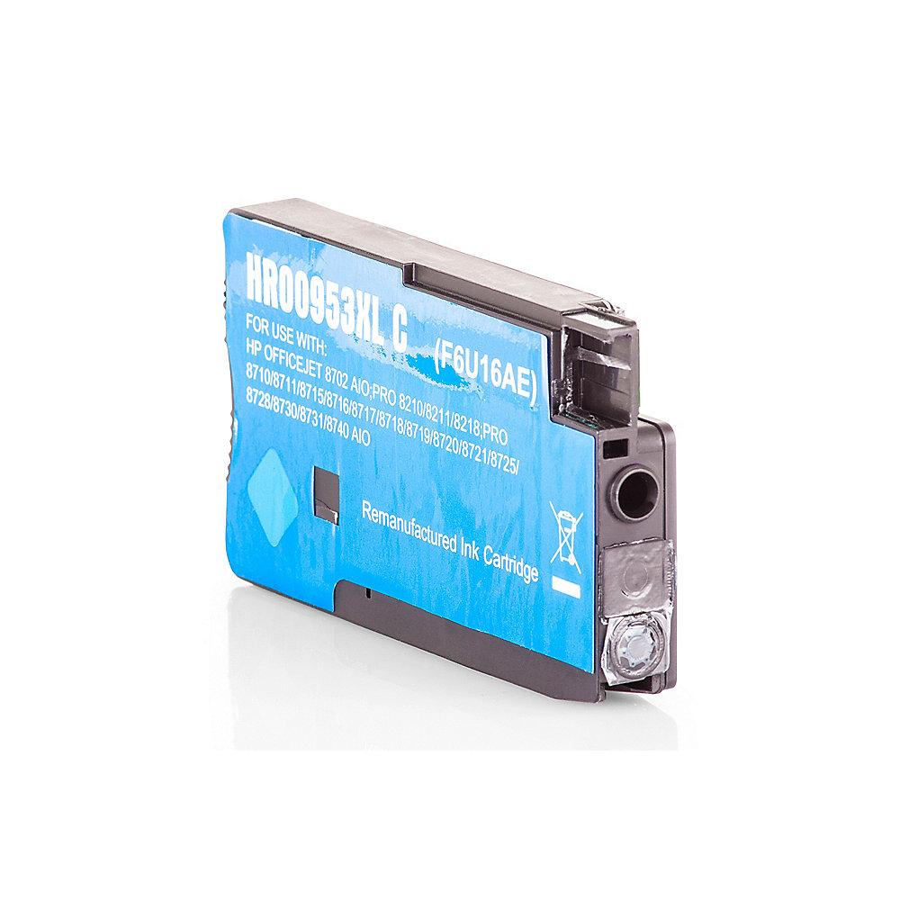 Alternative zu HP F6U16AE / 953XL Tintenpatrone Cyan