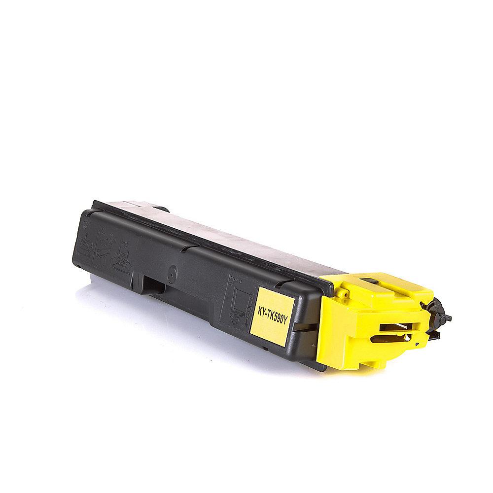 Alternative zu Kyocera TK-590Y / 1T02KVANL0 Toner Gelb für ca. 5.000 Seiten