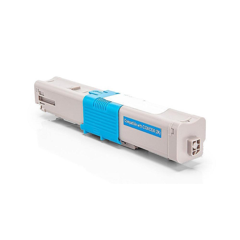 Alternative zu OKI 44469706 Toner Cyan für ca. 2.000 Seiten