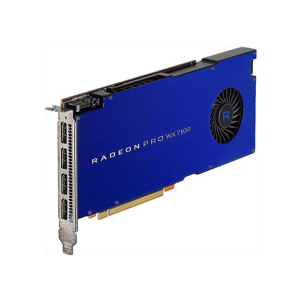 AMD Radeon Pro WX7100 8GB GDDR5 PCIe Workstation Grafikkarte 4x DP