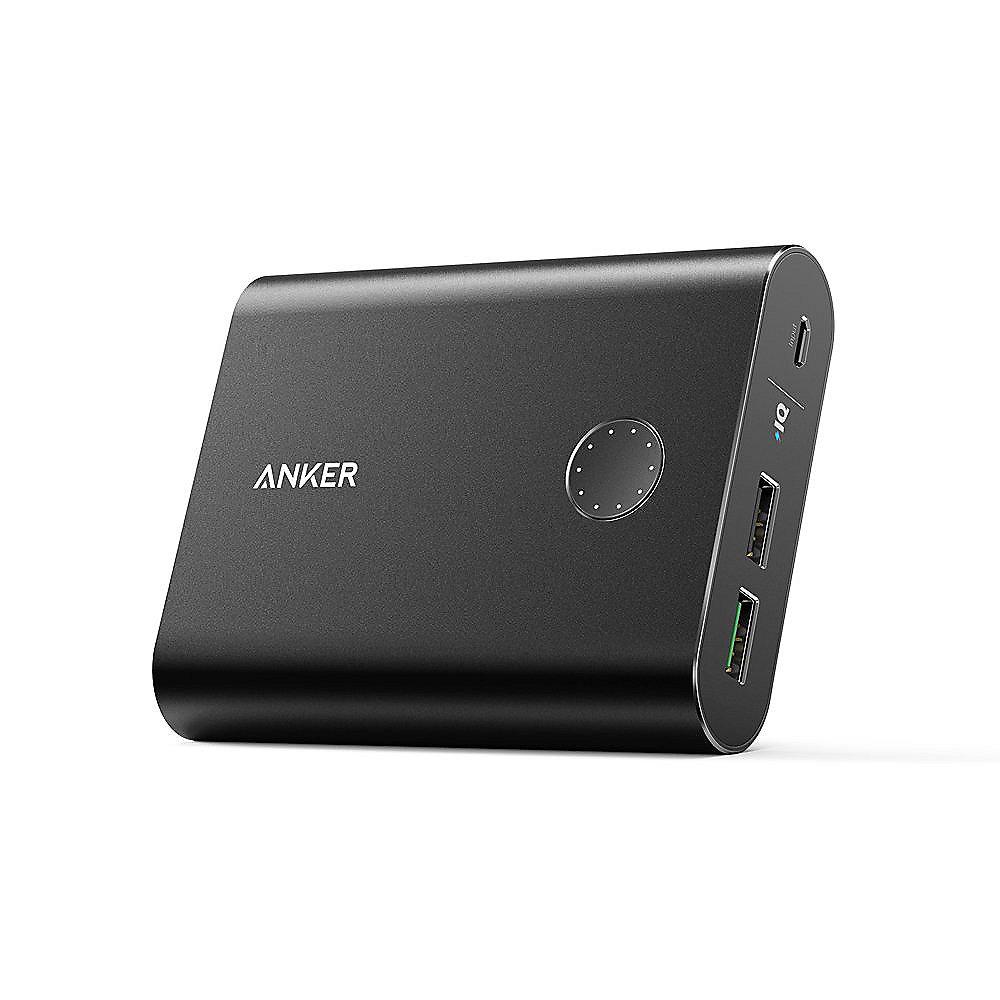 Anker AK-A1316011 PowerCore  13400 mAh Powerbank Quick Charge 3.0 schwarz