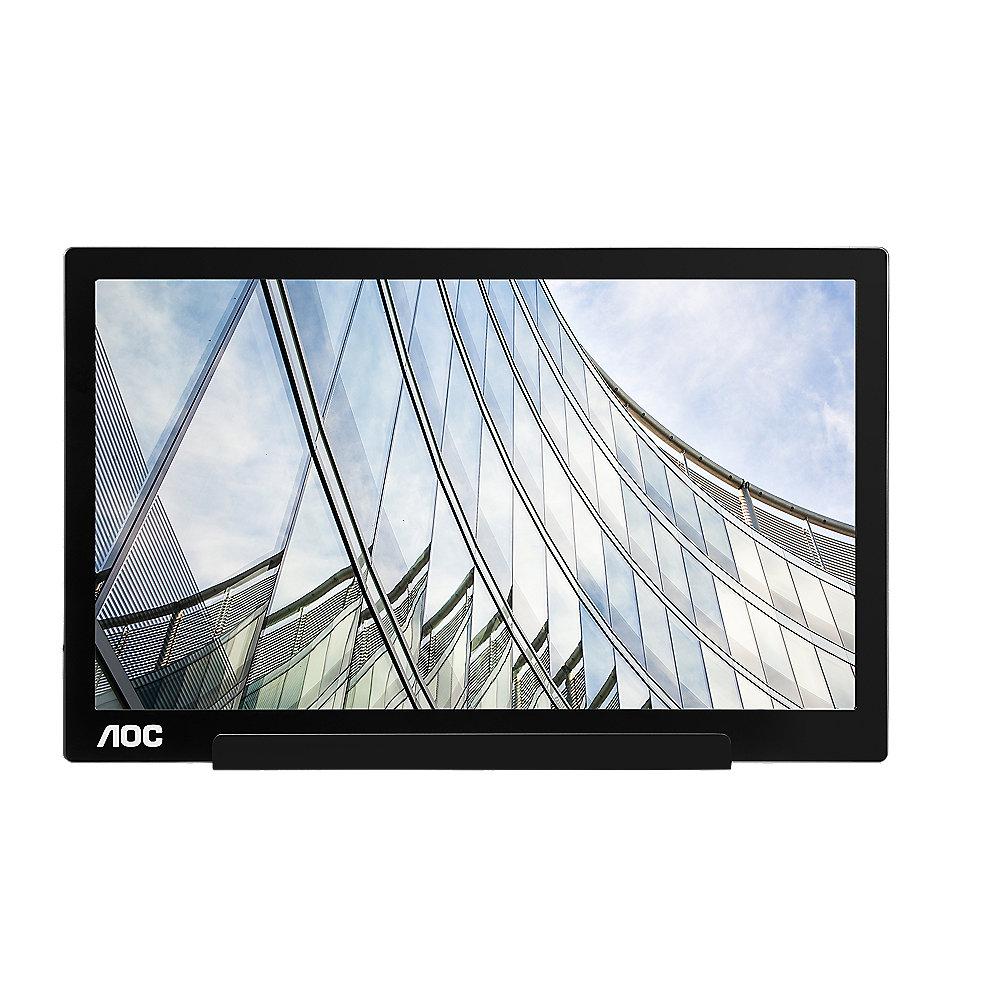 AOC I1601FWUX 39,6cm (15,6") Design-Monitor 16:9 USB-C 5ms 220cd/m² 700:1