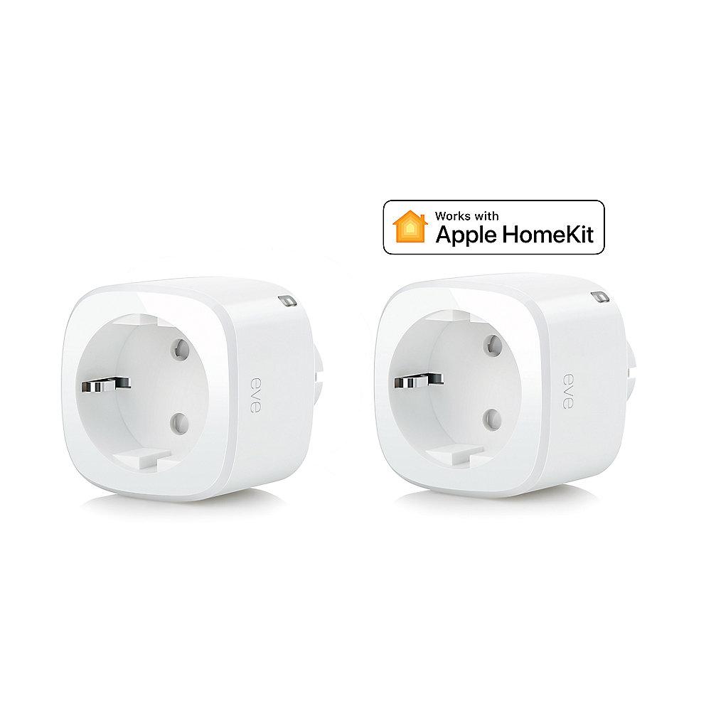 Apple HomeKit Sparpaket mit 2x Eve Energy EU, Apple, HomeKit, Sparpaket, 2x, Eve, Energy, EU