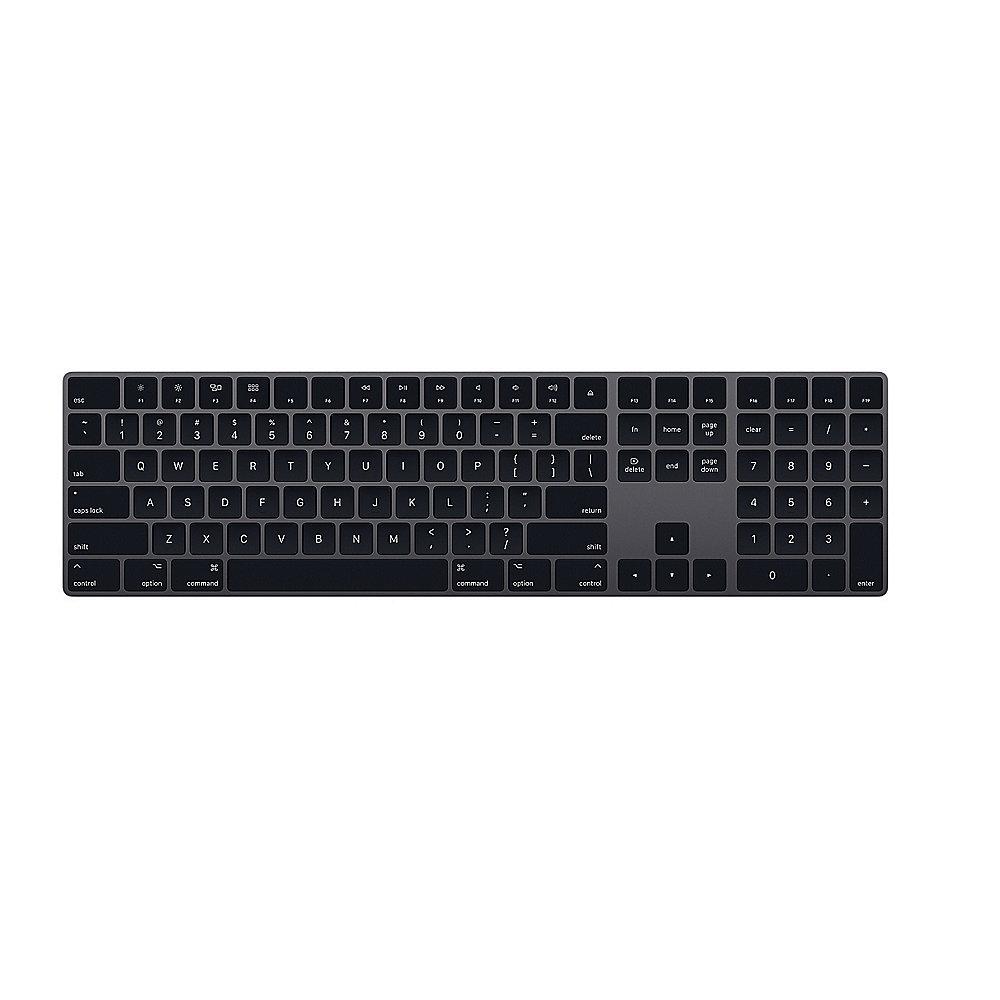 Apple Magic Keyboard mit Ziffernblock Space Grau (Englisch US)