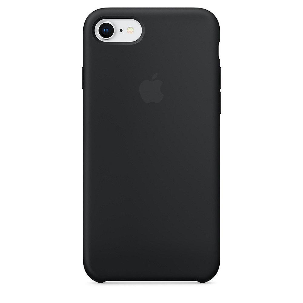 Apple Original iPhone 8 / 7 Silikon Case-Schwarz