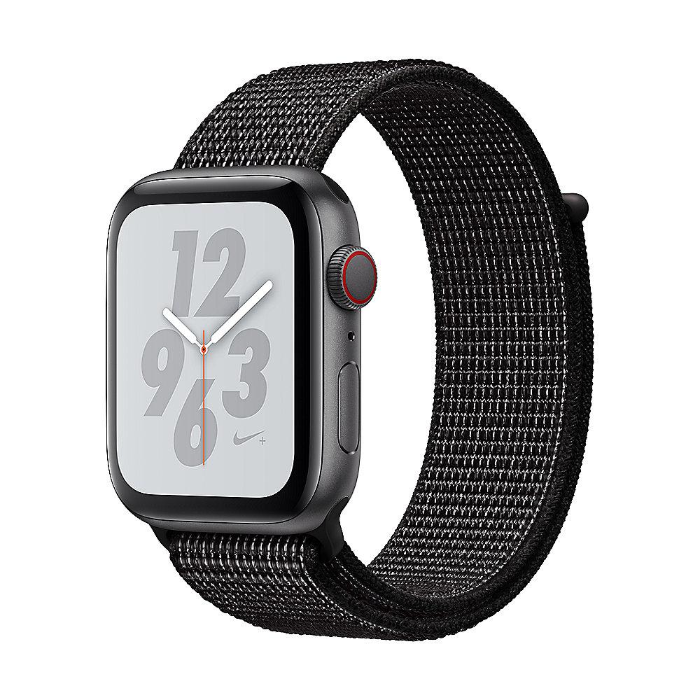 Apple Watch Nike  LTE 44mm Aluminiumgehäuse Space Grau Sport Loop Schwarz, Apple, Watch, Nike, LTE, 44mm, Aluminiumgehäuse, Space, Grau, Sport, Loop, Schwarz