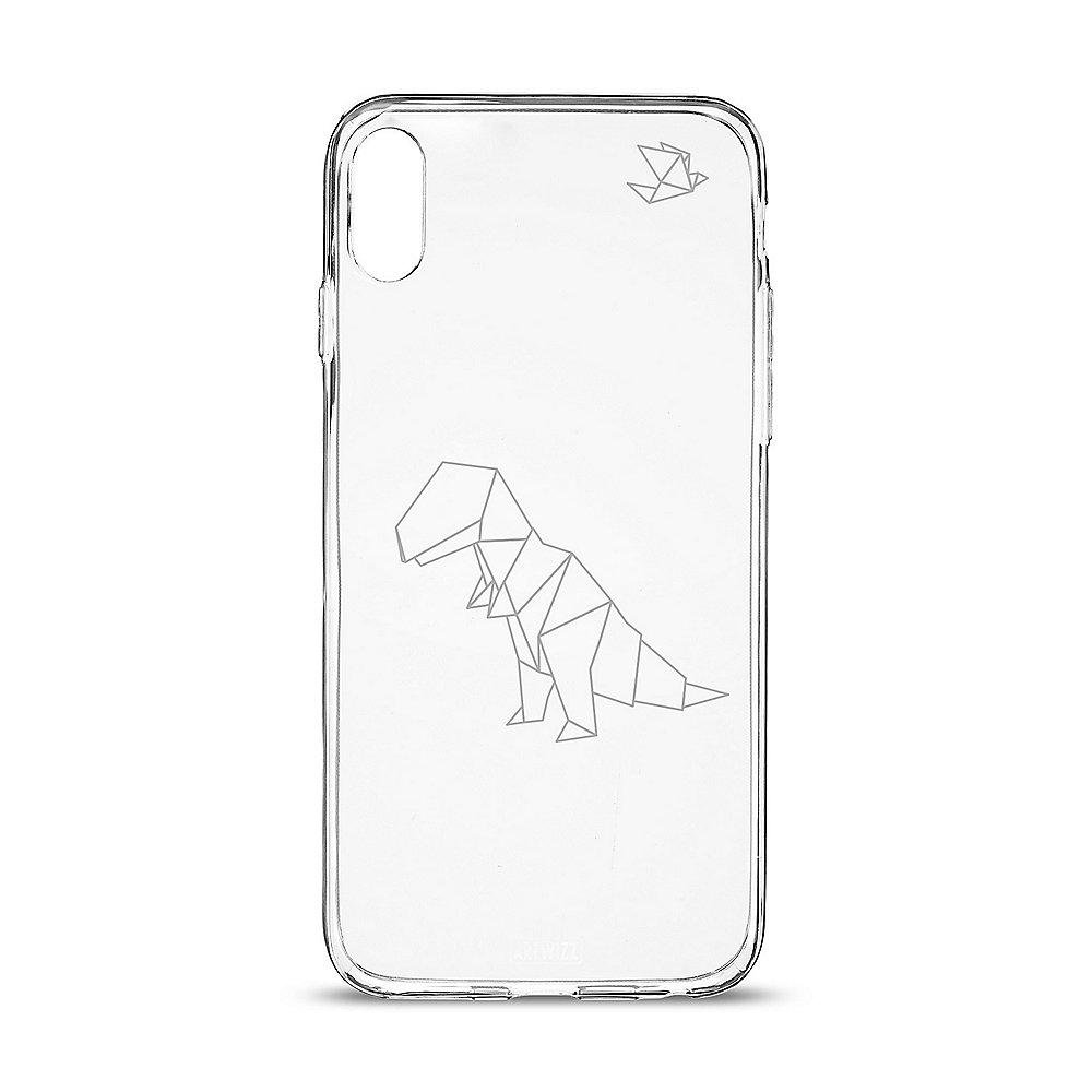 Artwizz NoCase für iPhone X, transparent, T-Rex