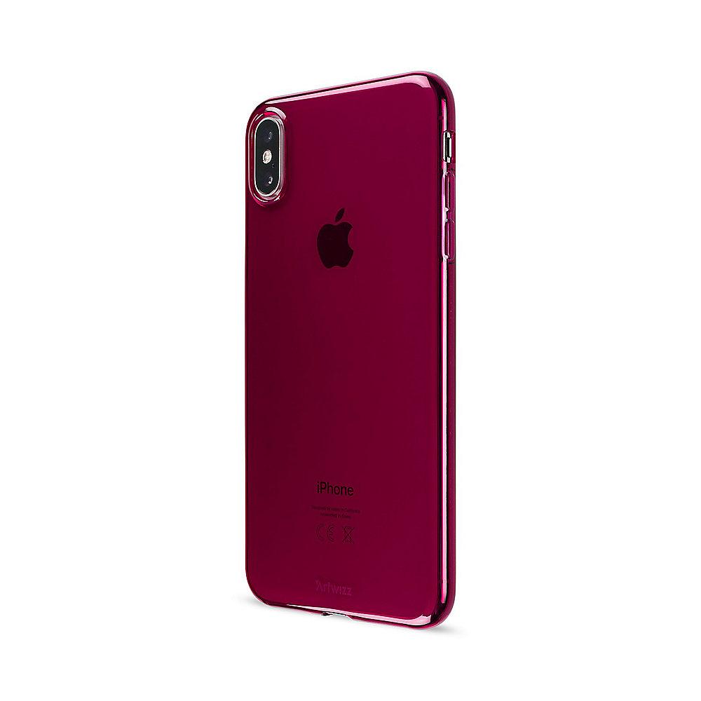 Artwizz NoCase für iPhone Xs Max, raspberry 4358-2448