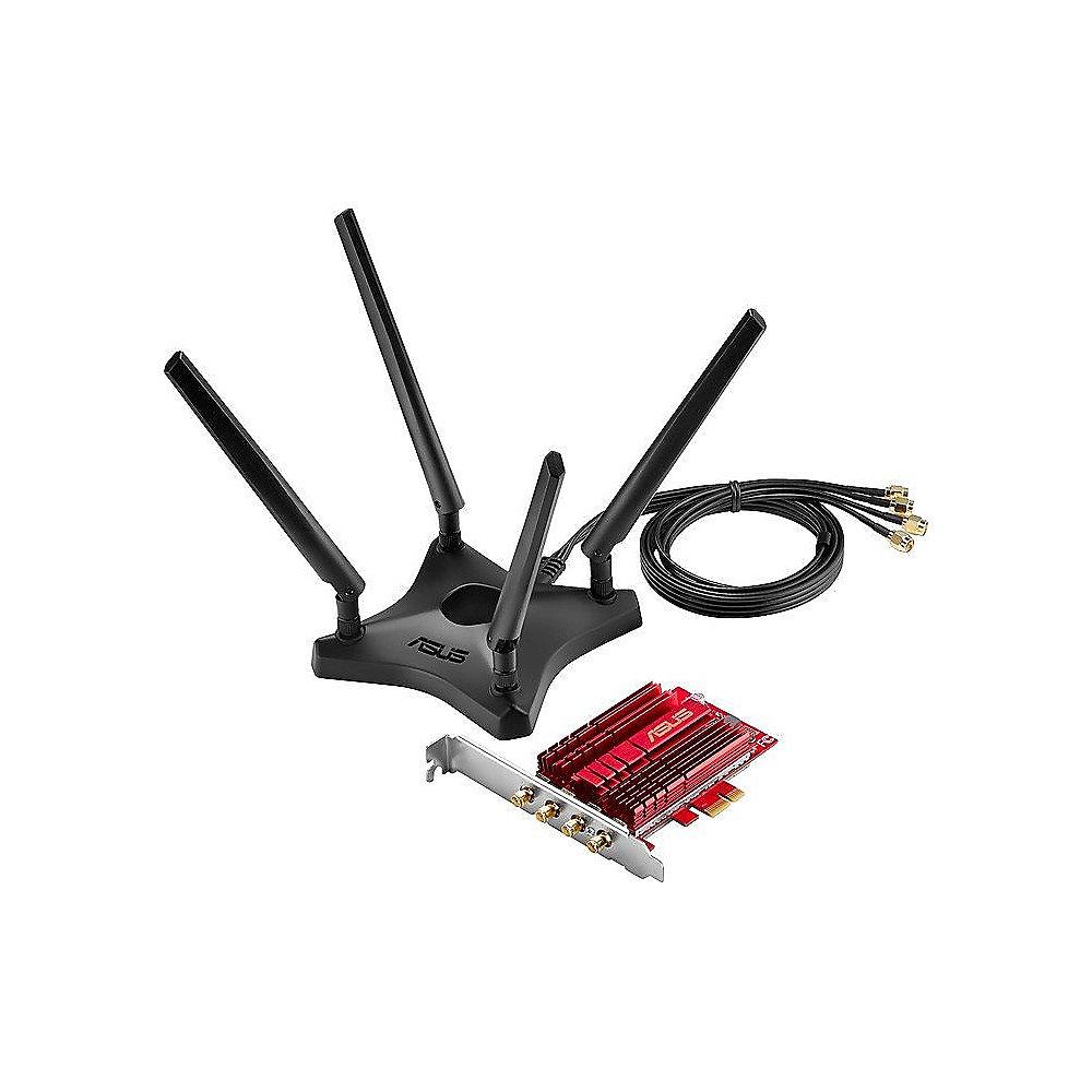 ASUS AC3100 PCE-AC88 WLAN 1000Mbit Dualband PCI-Express Netzwerk Karte