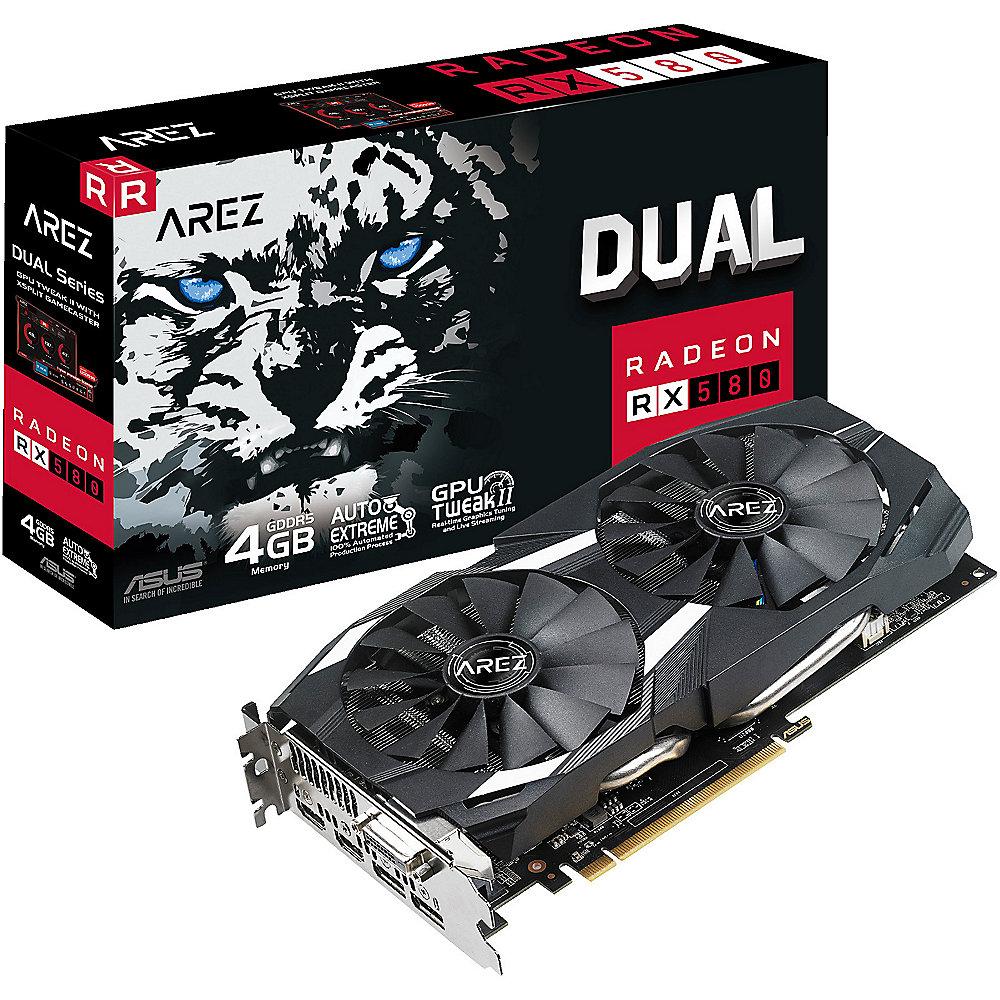 Asus AMD Radeon RX 580 Dual Grafikkarte 4GB GDDR5 2x HDMI/2xDP/DVI