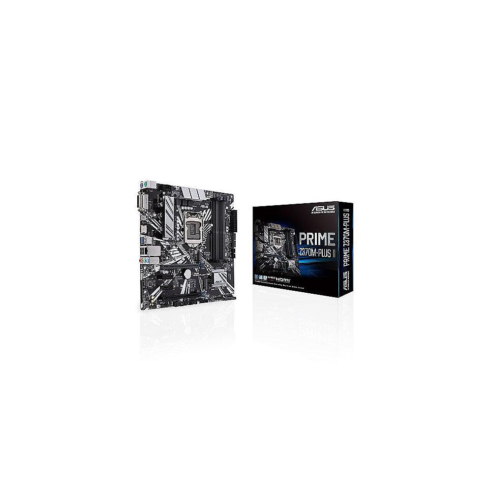 ASUS PRIME Z370M-Plus II mATX Mainboard 1151 HDMI/DVI/M.2/USB3.1 (Gen1)