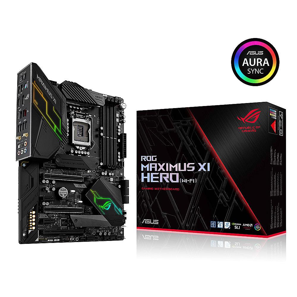 ASUS ROG MAXIMUS XI HERO (WIFI) Z390 ATX Mainboard 1151 DP/HDMI/M.2/USB3.1