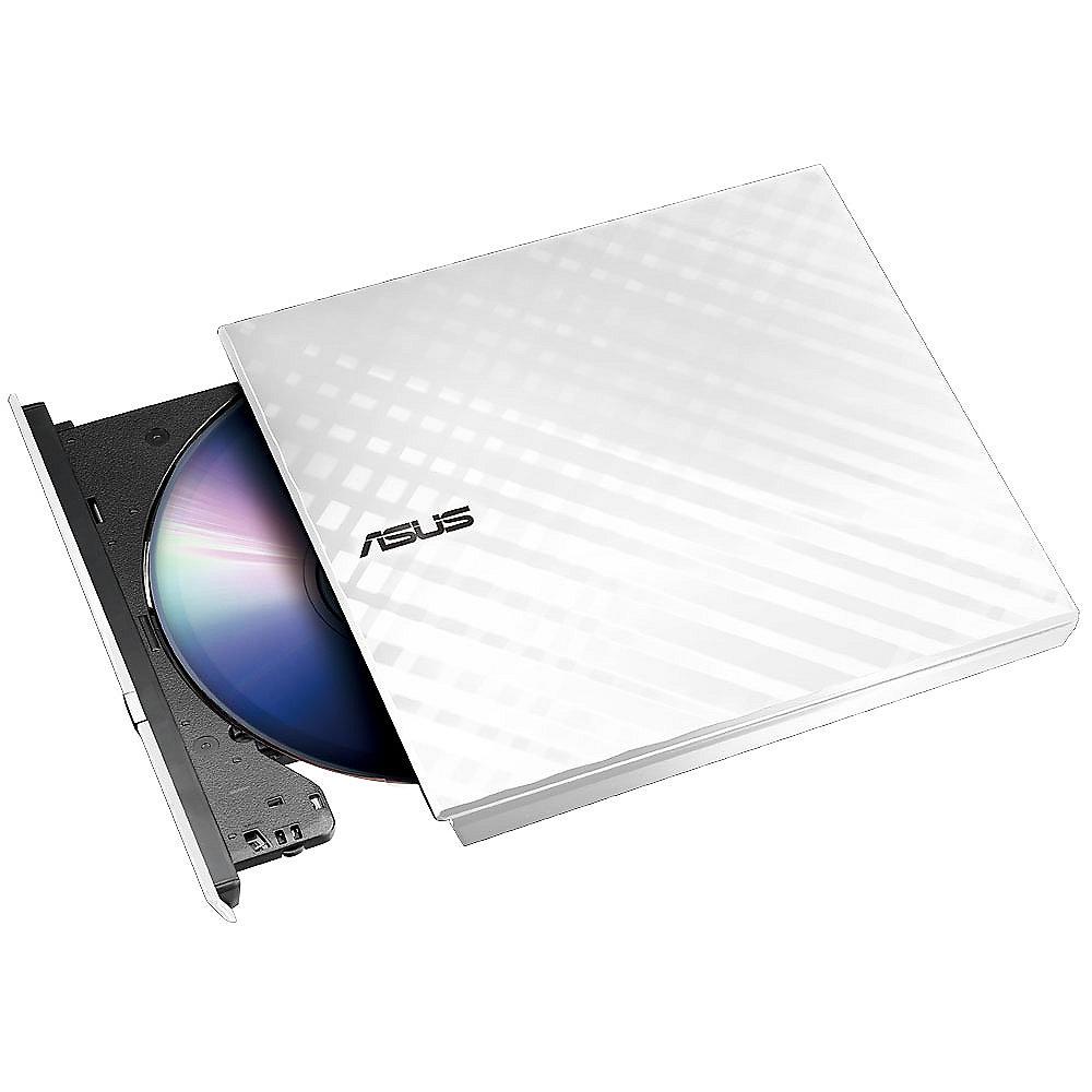 Asus SDRW-08D2S-U 8x DVD Slim Brenner USB2.0 Lite Weiss