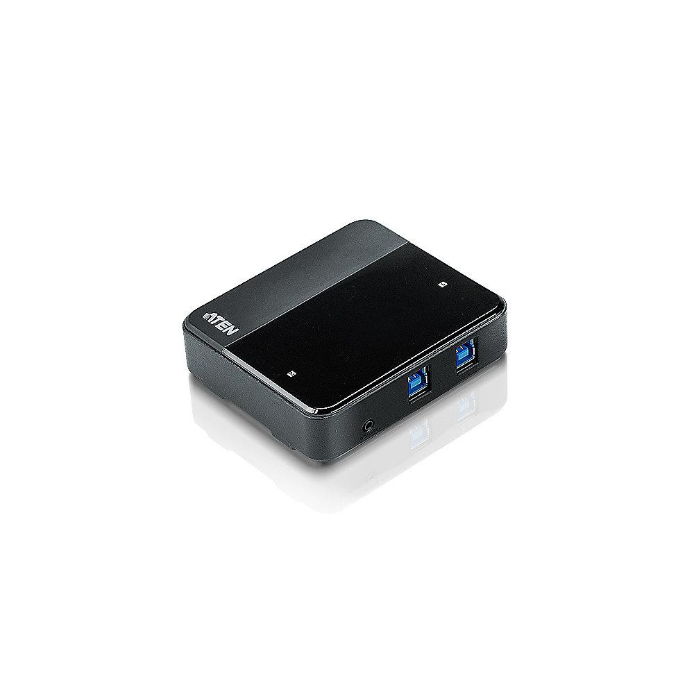 Aten US234 2-Port USB 3.0 Peripherie Freigabegerät 5Gbps