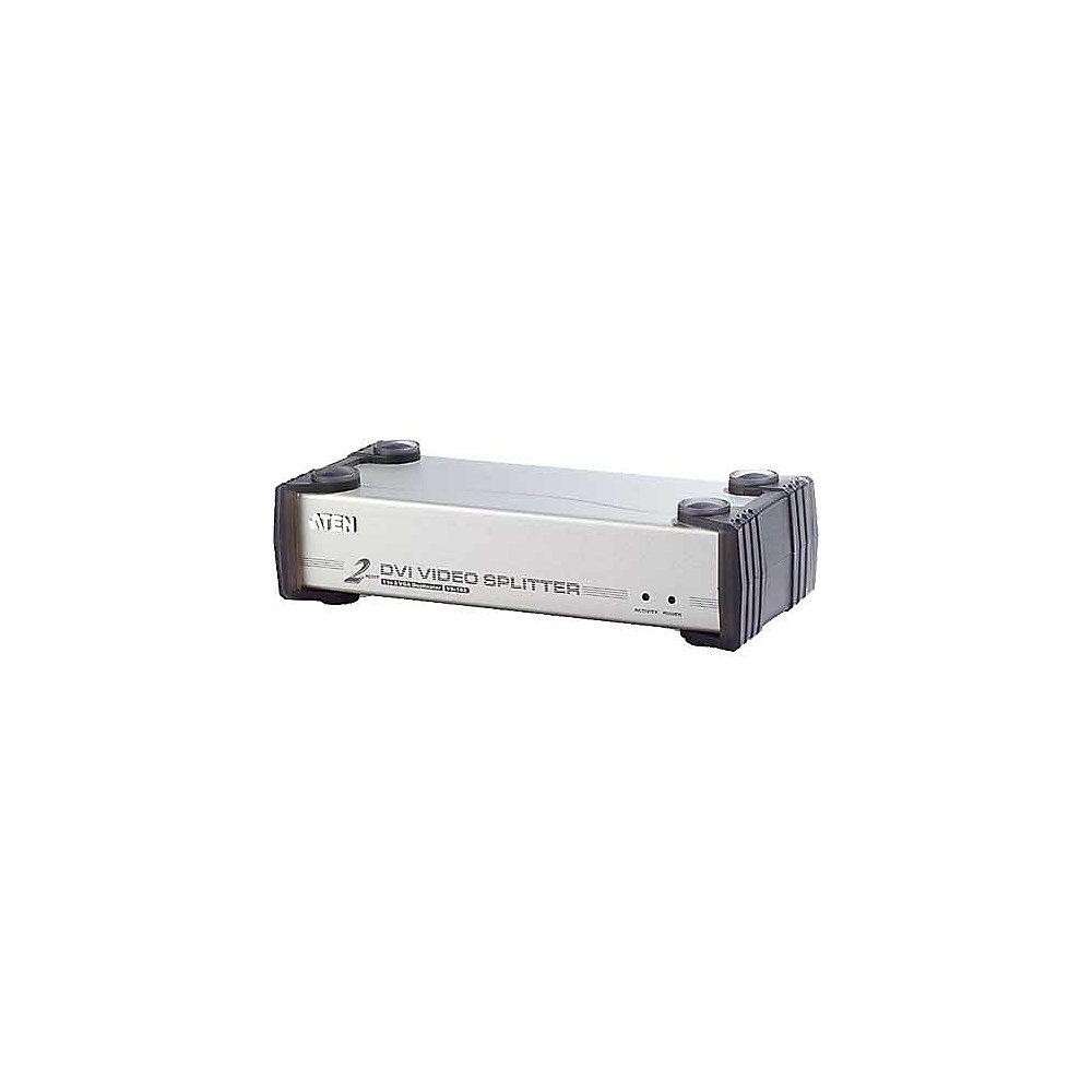 ATEN VS162 2fach DVI Monitor-Verteiler mit Audio