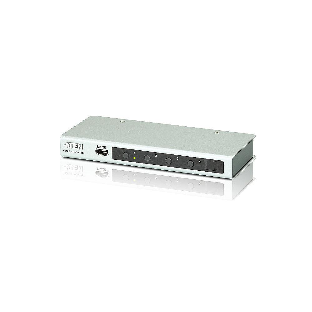 Aten VS481B HDMI Umschalter elektronisch 4-fach 4K / Ultra HD