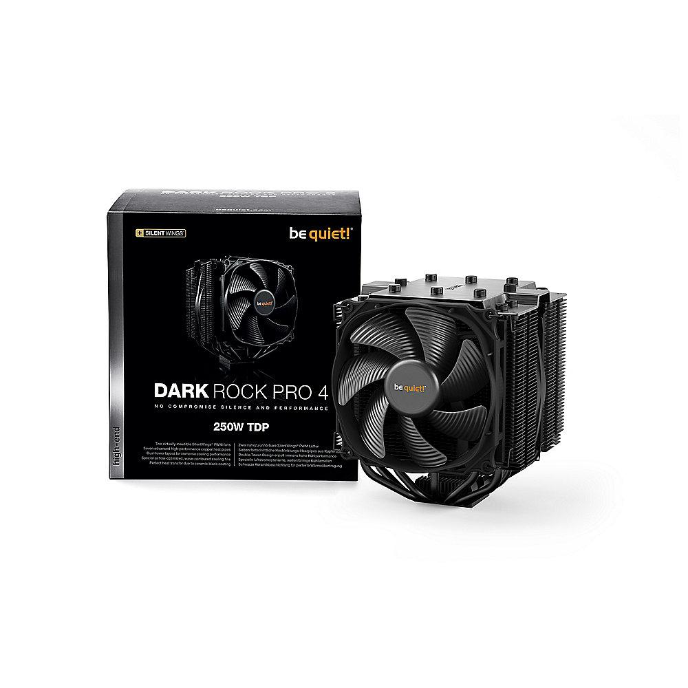be quiet! Dark Rock 4 PRO CPU Kühler für Intel und AMD Prozessoren